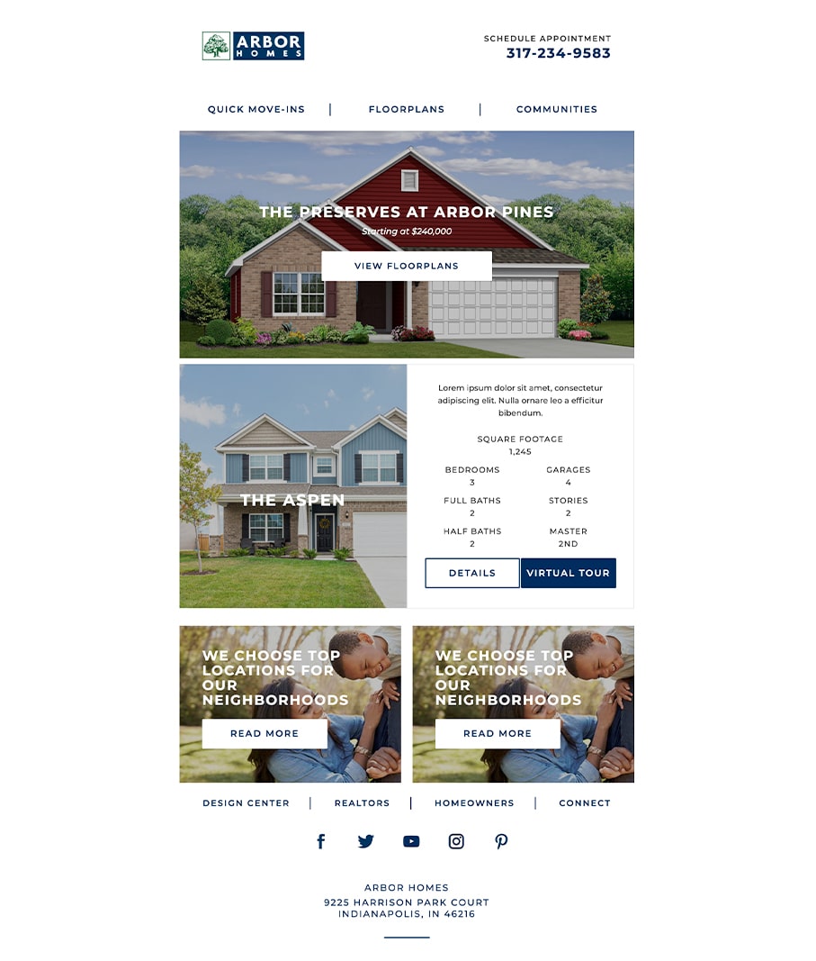 Realtors Custom Emailer Development